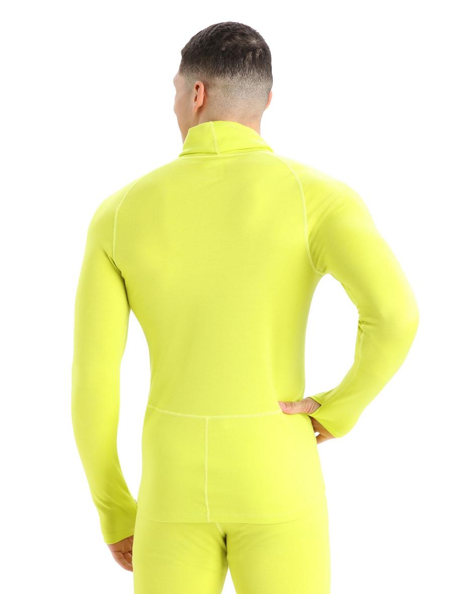 Shine Icebreaker MerinoFine™ Long Sleeve Roll Neck Men's Base Layers | AU 1342MQZA